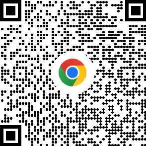 QR code para baixar o navegador Chrome móvel